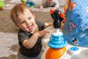 Infant Playing